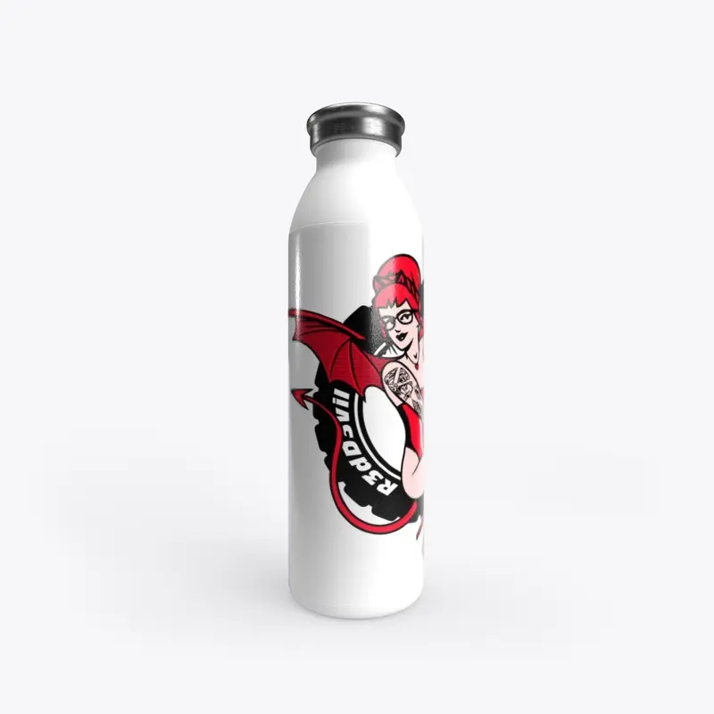 R3dD3vil Pinup Water Bottle